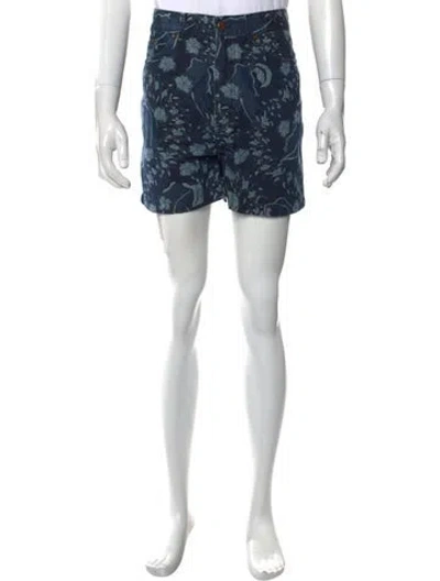 Pre-owned Louis Vuitton 2018 Denim Shorts In Black