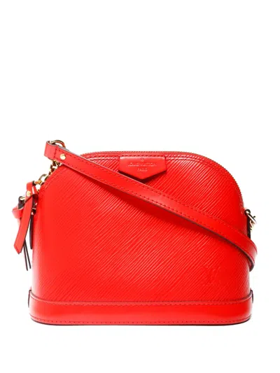 Pre-owned Louis Vuitton 2018 Epi Leather Shoulder Bag In Red