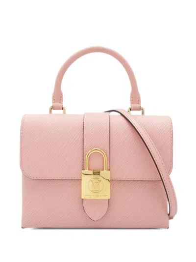 Pre-owned Louis Vuitton 2018 Epi Locky Bb Satchel In Pink