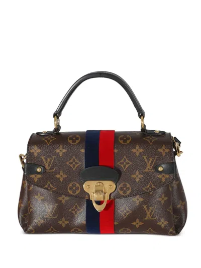 Pre-owned Louis Vuitton 2018 Georges Bb Monogram Handbag In Brown
