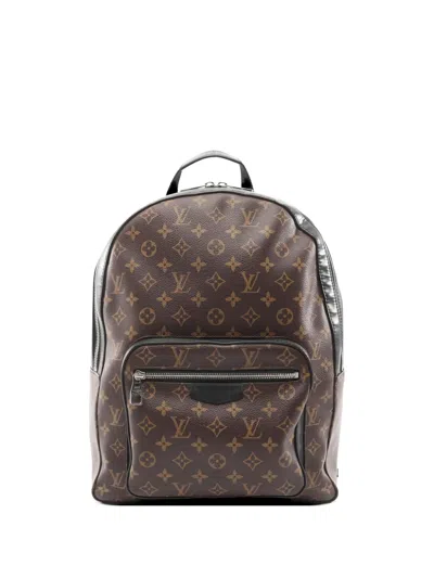Pre-owned Louis Vuitton 2018 Josh Monogram Macassar Backpack In Brown