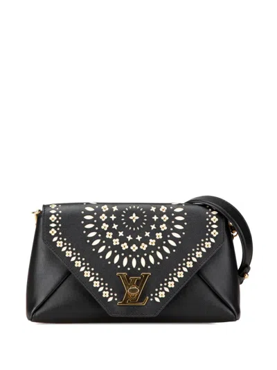Pre-owned Louis Vuitton 2018 Love Note Shoulder Bag In Black