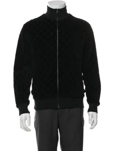 Pre-owned Louis Vuitton 2018 Lv Monogram Jacket In Black