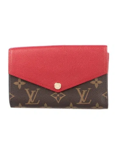 Pre-owned Louis Vuitton 2018 Lv Monogram Pallas Compact Wallet In Multi