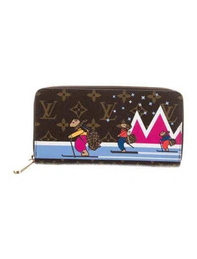 Pre-owned Louis Vuitton 2018 Lv Monogram Zippy Wallet In Brown