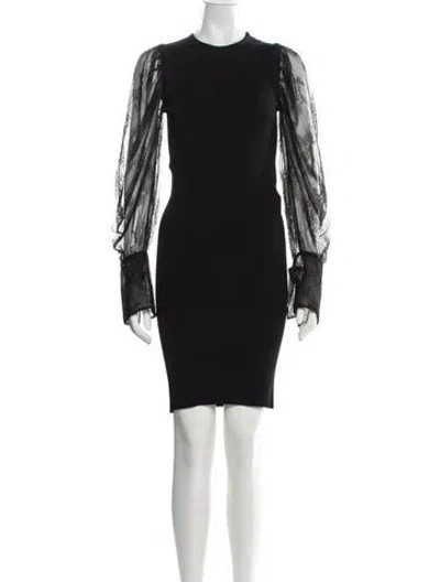 Pre-owned Louis Vuitton 2018 Mini Dress In Black