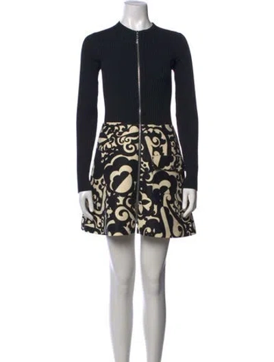 Pre-owned Louis Vuitton 2018 Mini Dress In Black