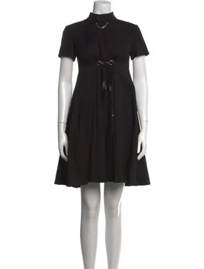 Pre-owned Louis Vuitton 2018 Mini Dress In Black