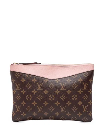Pre-owned Louis Vuitton 2018 Monogram Daily Pouch Clutch Bag