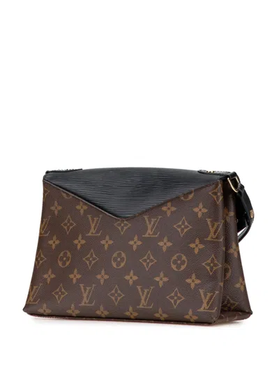 Pre-owned Louis Vuitton 2018 Monogram Epi Saint Michel Crossbody Bag