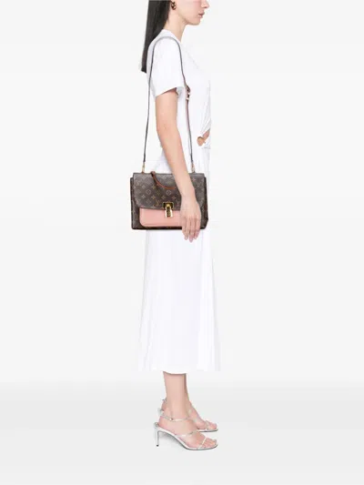 Pre-owned Louis Vuitton 2018 Monogram Marignan Satchel In Brown