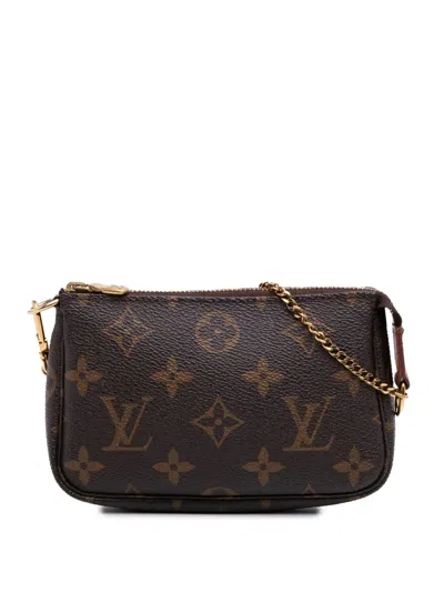 Pre-owned Louis Vuitton 2018 Monogram Mini Pochette Accessoires Handbag