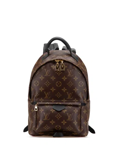 Pre-owned Louis Vuitton 2018 Monogram Palm Springs Pm Backpack