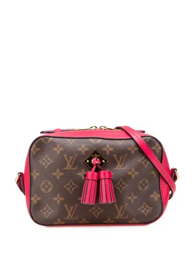 Pre-owned Louis Vuitton 2018 Monogram Saintonge Crossbody Bag In Brown