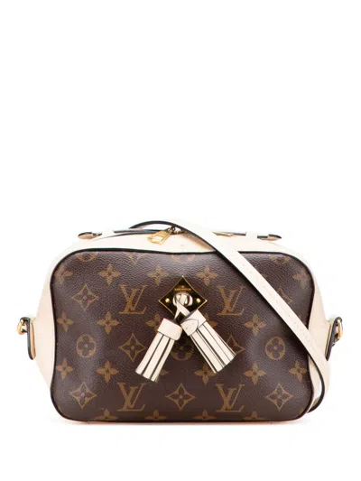 Pre-owned Louis Vuitton 2018 Monogram Saintonge Crossbody Bag In Brown