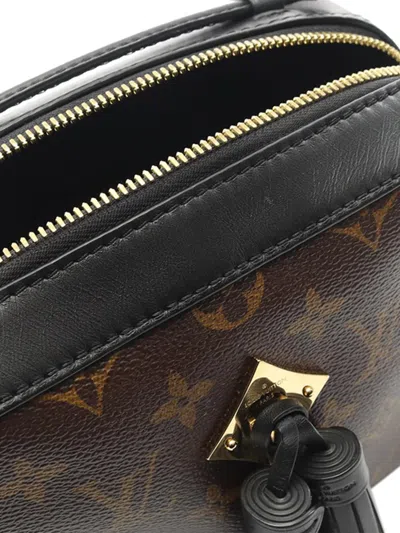 Pre-owned Louis Vuitton 2018 Monogram Saintonge Satchel In Brown