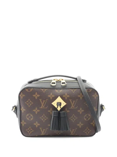 Pre-owned Louis Vuitton 2018 Monogram Saintonge Satchel In Brown