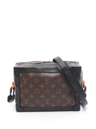 Pre-owned Louis Vuitton 2018 Monogram Solar Ray Soft Trunk Shoulder Bag In Brown