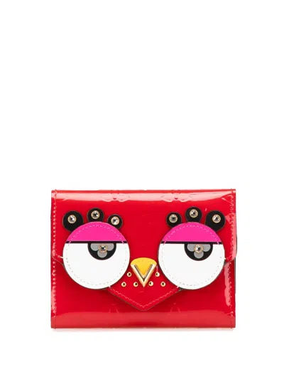 Pre-owned Louis Vuitton 2018 Monogram Vernis Angry Bird Victorine Wallet Small Wallets