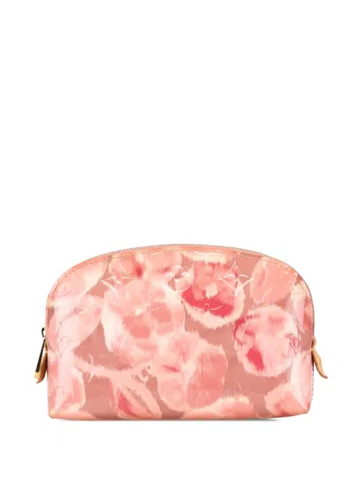 Pre-owned Louis Vuitton 2018 Monogram Vernis Ikat Cosmetic Pouch