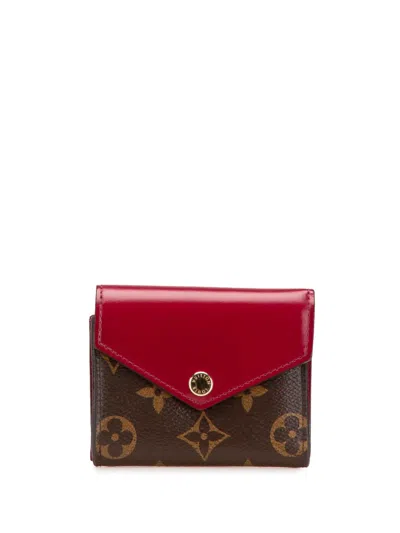 Pre-owned Louis Vuitton 2018 Monogram Zoe Wallet Small Wallets In Brown