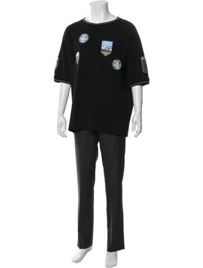 Pre-owned Louis Vuitton 2018 National Parks T-shirt In Black