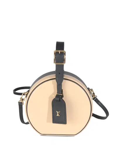 Pre-owned Louis Vuitton 2018 Petite Boite Bag In Neutral