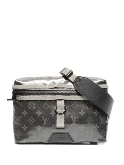 Pre-owned Louis Vuitton 2018 Pm Monogram Cross Body Bag In Black