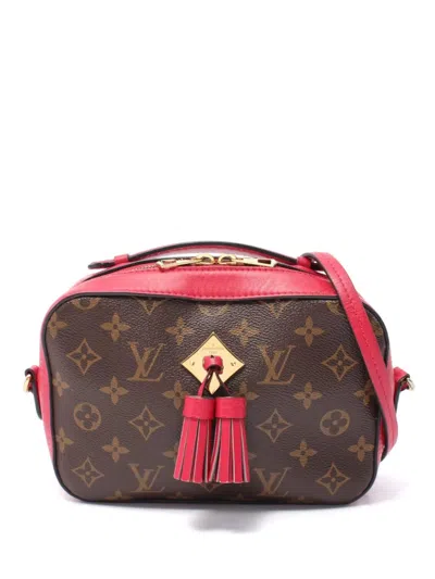 Pre-owned Louis Vuitton 2018 Saintonge Cross Body Bag In Brown