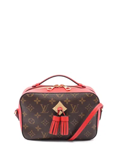 Pre-owned Louis Vuitton 2018 Saintonge Handbag In Brown