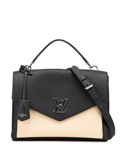 Pre-owned Louis Vuitton 2018 Soft Calfskin Mylockme Top Handle Bag Satchel