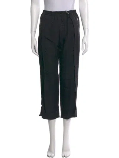 Pre-owned Louis Vuitton 2018 Straight Leg Pants In Black