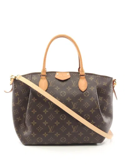 Pre-owned Louis Vuitton 2018 Turen Mm Handbag In Brown
