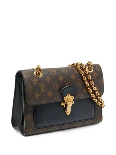 Pre-owned Louis Vuitton 2018 Victoire Monogram Canvas Handbag In Brown