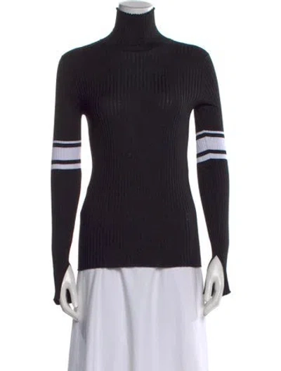 Pre-owned Louis Vuitton 2018 Wool Sweater In Black