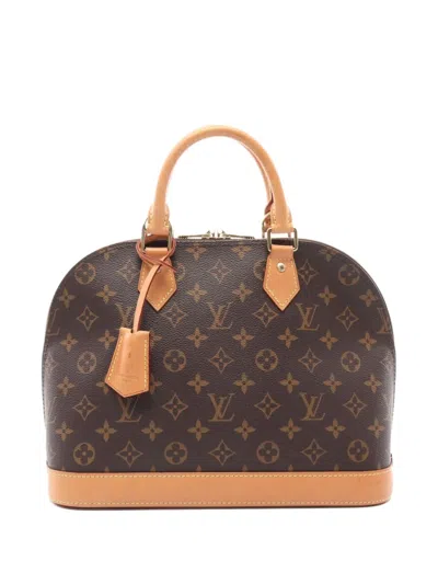 Pre-owned Louis Vuitton 2019 Alma Handbag In Brown