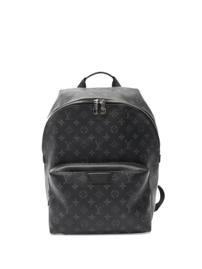 Pre-owned Louis Vuitton 2019 Apollo Monogram Eclipse Backpack In Black