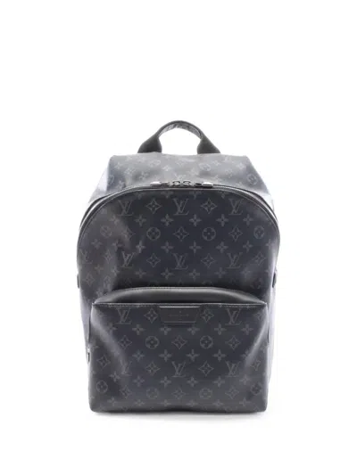Pre-owned Louis Vuitton 2019 Apollo Monogram Eclipse Backpack In Black