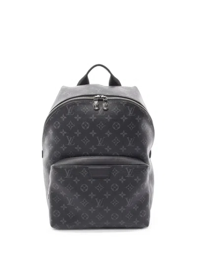 Pre-owned Louis Vuitton 2019 Apollo Monogram Eclipse Backpack In Black