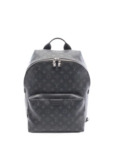 Pre-owned Louis Vuitton 2019 Apollo Monogram Eclipse Backpack In Black