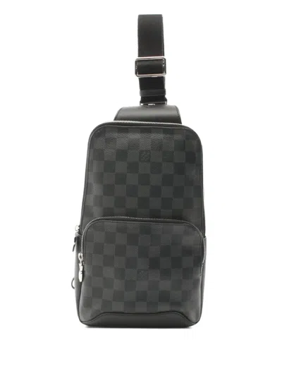Pre-owned Louis Vuitton 2019 Avenue Cross Body Bag In Black