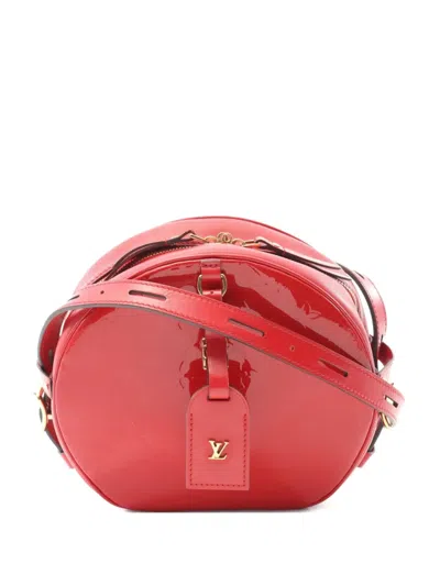 Pre-owned Louis Vuitton 2019 Boite Chapeau Cross Body Bag In Red