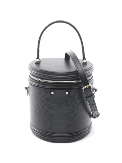 Pre-owned Louis Vuitton 2019 Cannes Leather Tote Bag In Black
