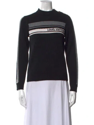 Pre-owned Louis Vuitton 2019 Cashmere Sweater In Black