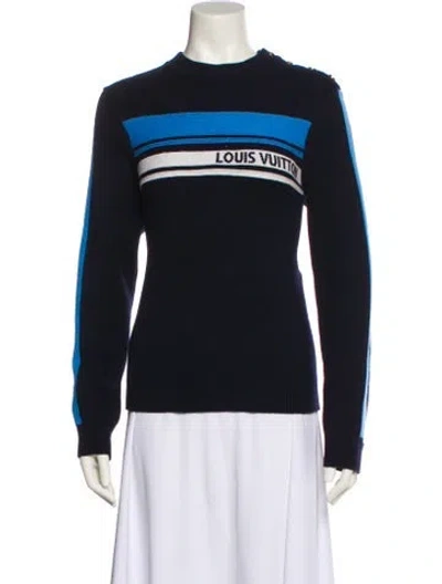 Pre-owned Louis Vuitton 2019 Cashmere Sweater In Blue