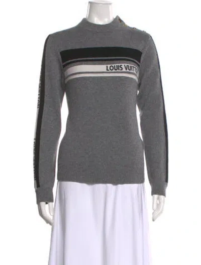 Pre-owned Louis Vuitton 2019 Cashmere Sweater In Gray