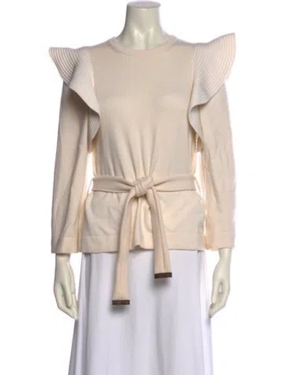 Pre-owned Louis Vuitton 2019 Cashmere Sweater In Neutral