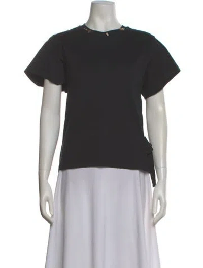 Pre-owned Louis Vuitton 2019 Crew Neck T-shirt In Black