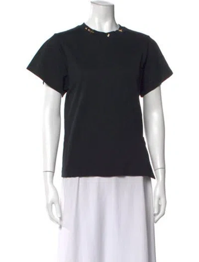 Pre-owned Louis Vuitton 2019 Crew Neck T-shirt In Black