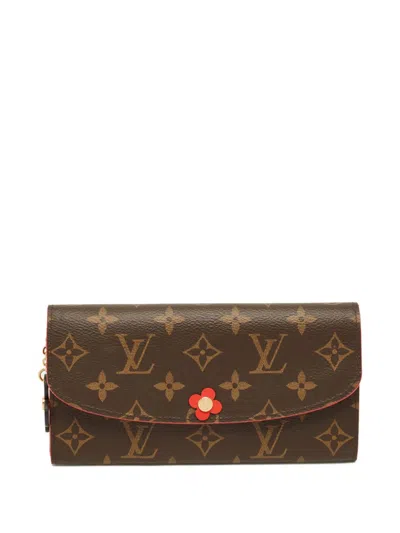 Pre-owned Louis Vuitton 2019 Patterned Wallet In Brown